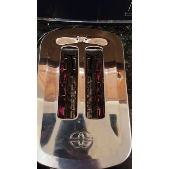 Calphalon 2 Slot Stainless Steel Toaster HE200ST 1779206 Extra-Wide Slots - Picture 11 of 11